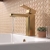 Delphi Edge Brushed Brass Mono Basin Mixer Tap (inc Press Top Waste) | Thumbnail Image