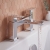 Delphi Edge Chrome Deck Mounted Bath Filler Tap | Thumbnail Image