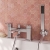 Delphi Edge Chrome Pillar Mounted Bath Shower Mixer Tap (inc Kit) | Thumbnail Image