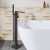 Delphi Edge Matt Black Freestanding Bath Shower Mixer Tap (inc Kit) | Thumbnail Image