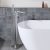 Delphi Edge Brushed Pewter Freestanding Bath Shower Mixer Tap (inc Kit) | Thumbnail Image