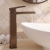 Delphi Edge Brushed Bronze Tall Mono Basin Mixer Tap | Thumbnail Image