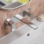 Delphi Edge Chrome 3-Hole Wall Mounted Basin Mixer Tap (inc Backplate) | Thumbnail Image