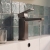 Delphi Edge Brushed Pewter Mono Basin Mixer Tap (inc Press Top Waste) | Thumbnail Image