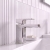 Delphi Edge Chrome Mini Mono Basin Mixer Tap (inc Press Top Waste) | Thumbnail Image