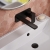 Delphi Edge Matt Black 2-Hole Wall Mounted Basin Mixer Tap (inc Backplate) | Thumbnail Image
