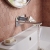 Delphi Edge Chrome 2-Hole Wall Mounted Basin Mixer Tap (inc Backplate) | Thumbnail Image