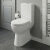 Delphi Elise Extended Height Close Coupled Toilet (inc Soft Close Seat) | Thumbnail Image