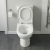Delphi Elise Rimless Close Coupled Toilet (inc Soft Close Seat) | Thumbnail Image