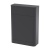 Delphi Envoy Soft Black 550mm Back to Wall Toilet WC Unit | Thumbnail Image