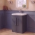 Delphi Envoy 600mm 2-Door Floor Standing Vanity Unit (inc Basin) | Thumbnail Image