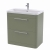 Delphi Envoy 800mm 2-Drawer Floor Standing Vanity Unit (inc Basin) | Thumbnail Image