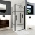 Delphi Factor Matt Black 8mm Easy-Clean Hinged Shower Door (1900mm High) | Thumbnail Image