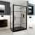 Delphi Factor Matt Black 8mm Sliding Door Shower Enclosure | Thumbnail Image