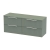 Delphi Focus 1200mm 4-Drawer Wall Hung Fluted Countertop Vanity Unit | Thumbnail Image