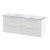 Delphi Focus 1200mm 4-Drawer Wall Hung Premium Fluted Countertop Vanity Unit | Thumbnail Image