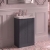 Delphi Focus 500mm 2-Door Floor Standing Fluted Vanity Unit (inc Basin) | Thumbnail Image
