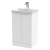 Delphi Focus 500mm 2-Door Floor Standing Fluted Vanity Unit (inc Basin) | Thumbnail Image