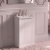 Delphi Focus 500mm 2-Door Floor Standing Fluted Vanity Unit (inc Basin) | Thumbnail Image