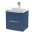 Delphi Focus 500mm 2-Drawer Wall Hung Fluted Vanity Unit (inc Basin) | Thumbnail Image