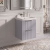 Delphi Focus 500mm 2-Drawer Wall Hung Fluted Vanity Unit (inc Basin) | Thumbnail Image