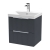 Delphi Focus 500mm 2-Drawer Wall Hung Fluted Vanity Unit (inc Basin) | Thumbnail Image