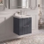 Delphi Focus 500mm 2-Drawer Wall Hung Fluted Vanity Unit (inc Basin) | Thumbnail Image