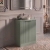 Delphi Focus 600mm 2-Door Floor Standing Fluted Countertop Vanity Unit | Thumbnail Image