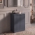 Delphi Focus 600mm 2-Door Floor Standing Fluted Countertop Vanity Unit | Thumbnail Image