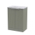Delphi Focus 600mm 2-Door Floor Standing Premium Fluted Countertop Vanity Unit | Thumbnail Image