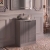 Delphi Focus 600mm 2-Door Floor Standing Premium Fluted Countertop Vanity Unit | Thumbnail Image