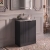Delphi Focus 600mm 2-Door Floor Standing Premium Fluted Countertop Vanity Unit | Thumbnail Image