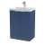 Delphi Focus 600mm 2-Door Floor Standing Fluted Vanity Unit (inc Basin) | Thumbnail Image