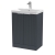 Delphi Focus 600mm 2-Door Floor Standing Fluted Vanity Unit (inc Basin) | Thumbnail Image