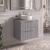 Delphi Focus 600mm 2-Drawer Wall Hung Fluted Countertop Vanity Unit | Thumbnail Image