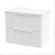Delphi Focus 600mm 2-Drawer Wall Hung Fluted Countertop Vanity Unit | Thumbnail Image
