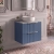 Delphi Focus 600mm 2-Drawer Wall Hung Premium Fluted Countertop Vanity Unit | Thumbnail Image