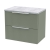 Delphi Focus 600mm 2-Drawer Wall Hung Premium Fluted Countertop Vanity Unit | Thumbnail Image
