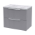 Delphi Focus 600mm 2-Drawer Wall Hung Premium Fluted Countertop Vanity Unit | Thumbnail Image