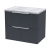 Delphi Focus 600mm 2-Drawer Wall Hung Premium Fluted Countertop Vanity Unit | Thumbnail Image