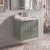 Delphi Focus 600mm 2-Drawer Wall Hung Fluted Vanity Unit (inc Basin) | Thumbnail Image