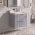 Delphi Focus 600mm 2-Drawer Wall Hung Fluted Vanity Unit (inc Basin) | Thumbnail Image