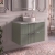 Delphi Focus 800mm 2-Drawer Wall Hung Premium Fluted Countertop Vanity Unit | Thumbnail Image
