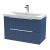 Delphi Focus 800mm 2-Drawer Wall Hung Fluted Vanity Unit (inc Basin) | Thumbnail Image