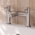 Delphi Fresh Chrome Pillar Mounted Bath Filler Tap | Thumbnail Image
