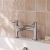 Delphi Fresh Chrome Pillar Mounted Bath Filler Tap | Thumbnail Image