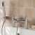 Delphi Fresh Chrome Pillar Mounted Bath Shower Mixer Tap (inc Kit) | Thumbnail Image