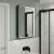 Delphi Genoa Black Inset Framed LED Touch Sensor Bathroom Mirror 700mm x 500mm | Thumbnail Image