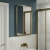 Delphi Genoa Brushed Brass Inset Framed Standard Bathroom Mirror 700mm x 500mm | Thumbnail Image