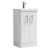 Delphi Glade 500mm 2-Door Floor Standing Cloakroom Vanity Unit (inc Basin) | Thumbnail Image
